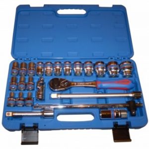 DUGÓKULCS KLT 24R. 1/2" MŰANYAG KOFFER KT.